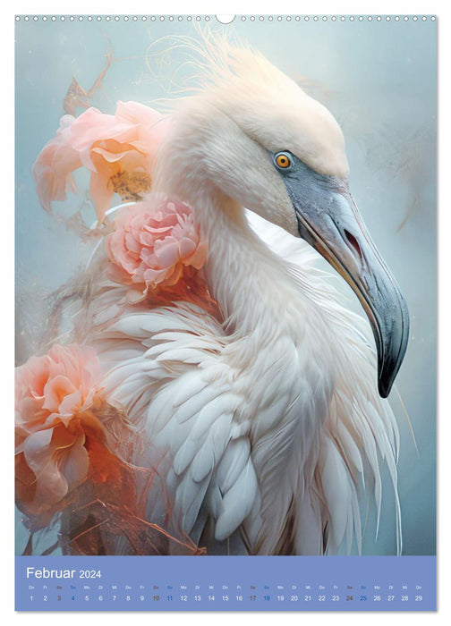 Wundervoll zarte Tierportraits (CALVENDO Premium Wandkalender 2024)