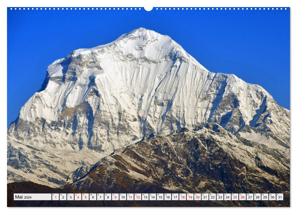 Der POON HILL TREK in NEPAL (CALVENDO Premium Wandkalender 2024)