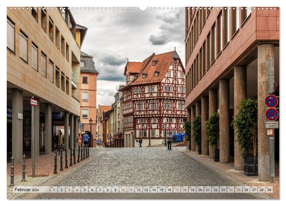 Aschaffenburg - Ein Streifzug durch die liebenswerte Stadt am Main (CALVENDO Wandkalender 2024)