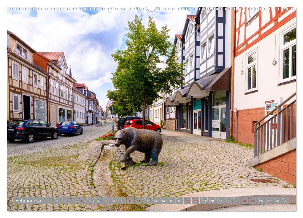 Ein Blick auf Leinefelde-Worbis (CALVENDO Premium Wandkalender 2024)