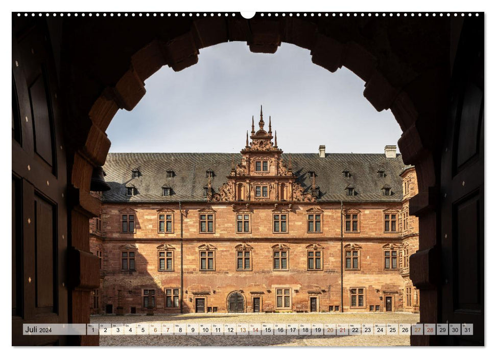 Aschaffenburg - Ein Streifzug durch die liebenswerte Stadt am Main (CALVENDO Premium Wandkalender 2024)