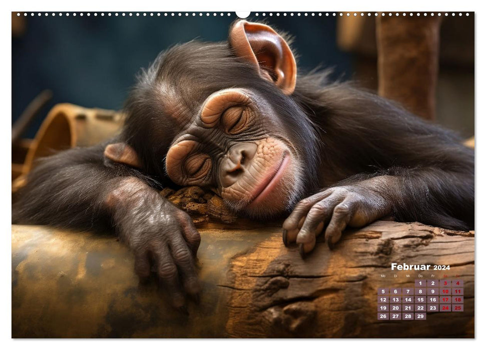 Wenn sie schlafen... (CALVENDO Premium Wandkalender 2024)