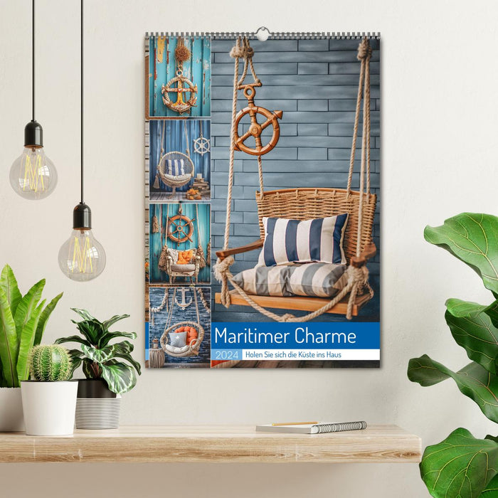 Maritimer Charme (CALVENDO Wandkalender 2024)