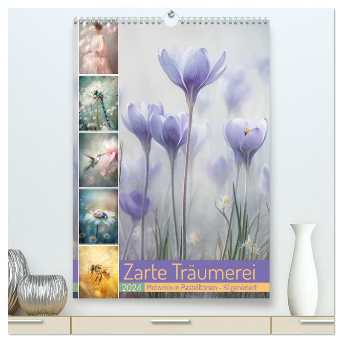 Zarte Träumerei (CALVENDO Premium Wandkalender 2024)