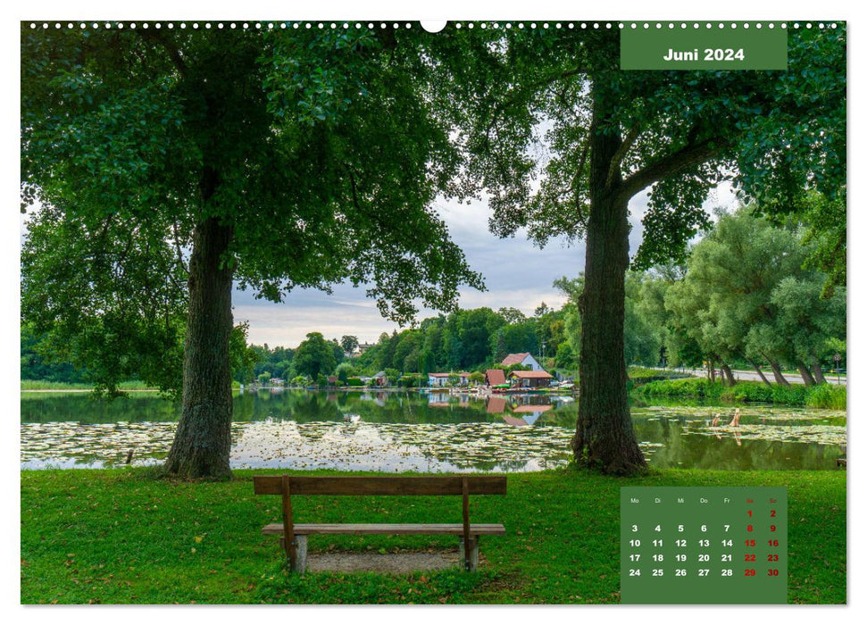 Lychen Uckermark (CALVENDO Premium Wandkalender 2024)