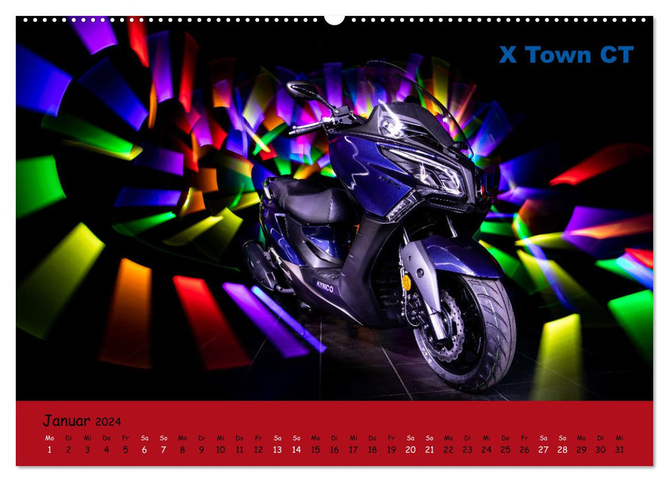 Kymco Fieber (CALVENDO Premium Wandkalender 2024)