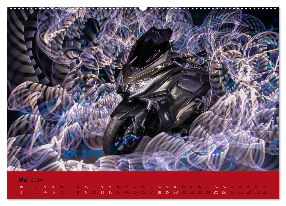 Kymco Fieber (CALVENDO Premium Wandkalender 2024)