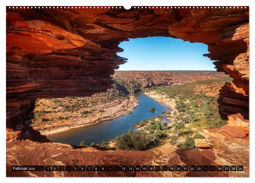 Outback Australien (CALVENDO Wandkalender 2024)