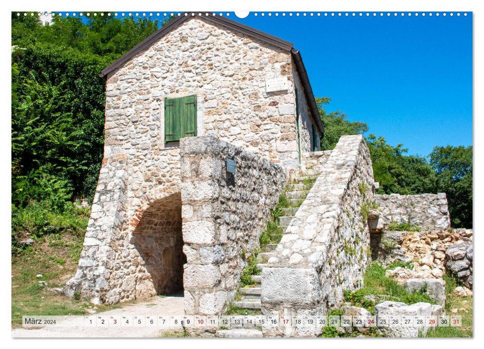 Kroatien - Zauberhaftes Šibenik-Knin (CALVENDO Premium Wandkalender 2024)