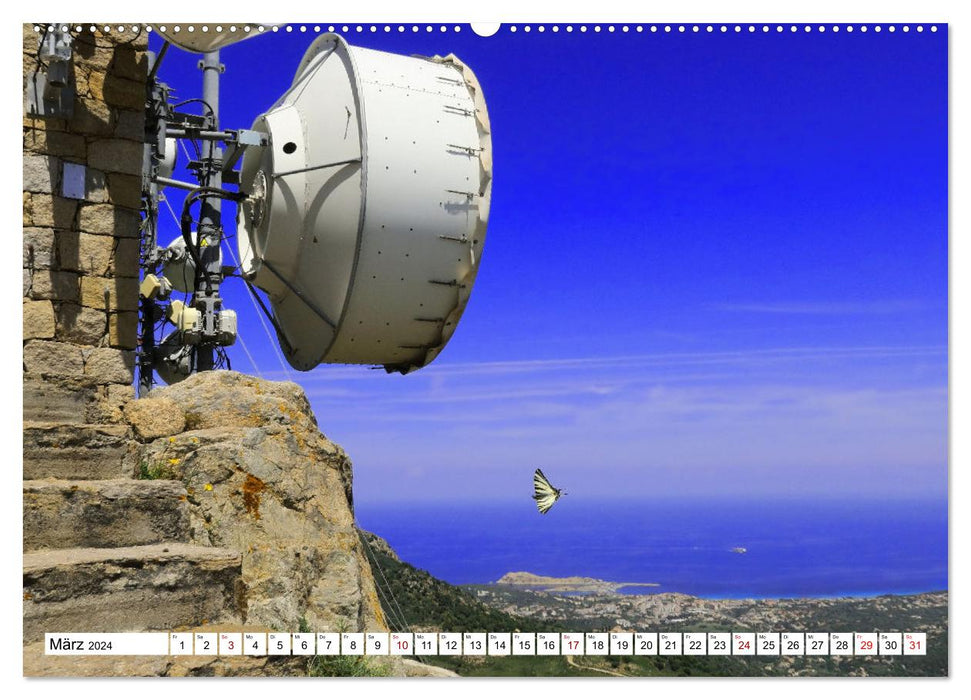 Urlaub Freiheit Korsika - fabelhafte Eindrücke der Mittelmeerinsel (CALVENDO Wandkalender 2024)