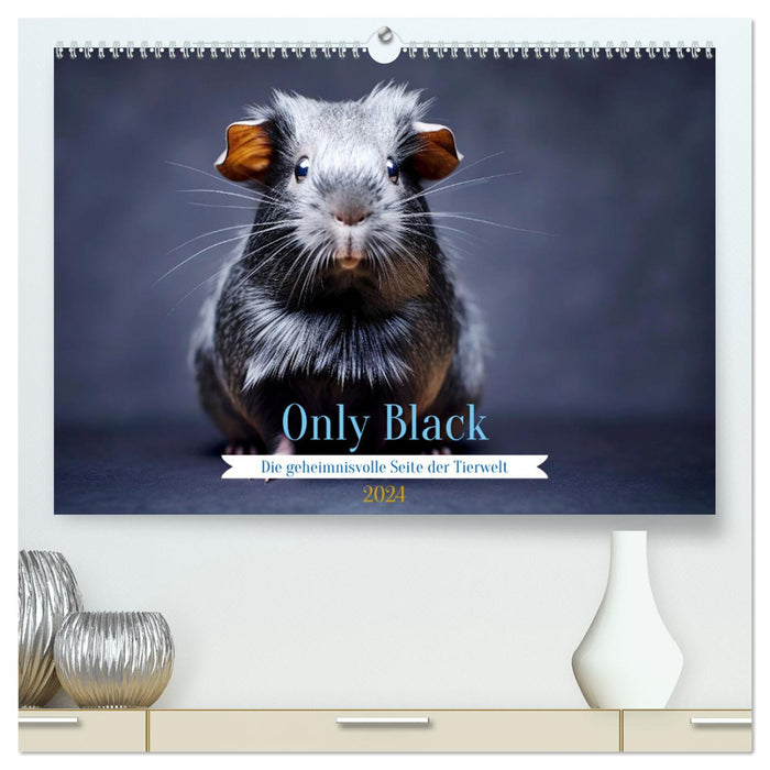 Only Black (CALVENDO Premium Wandkalender 2024)