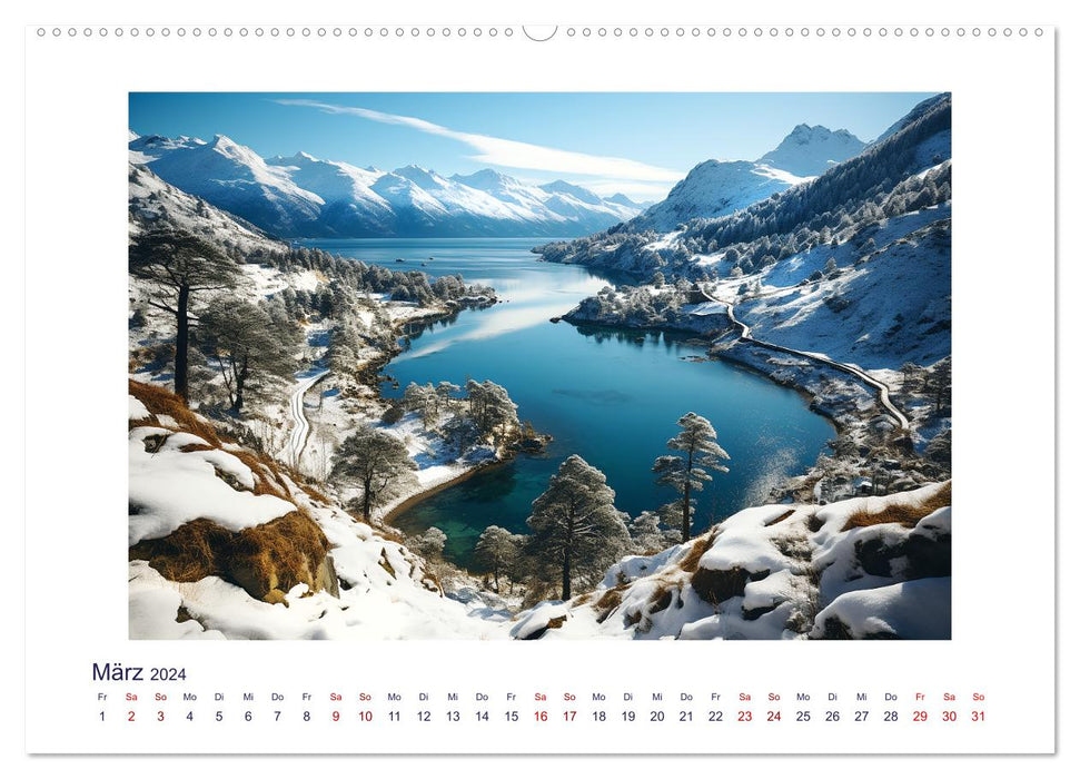 Faszinierender Norden (CALVENDO Premium Wandkalender 2024)