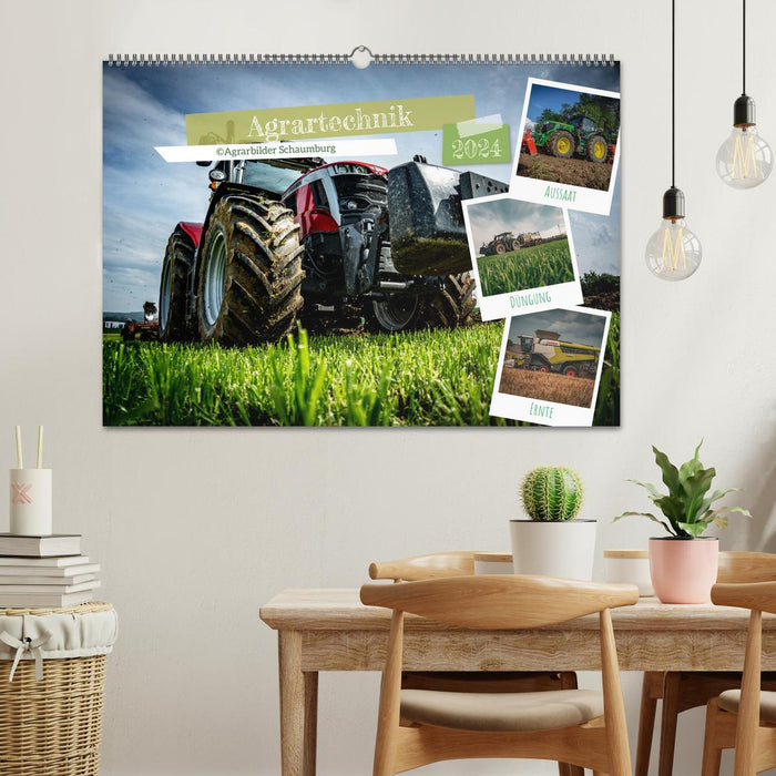 Agrartechnik (CALVENDO Wandkalender 2024)