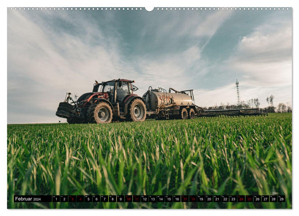 Agrartechnik (CALVENDO Premium Wandkalender 2024)
