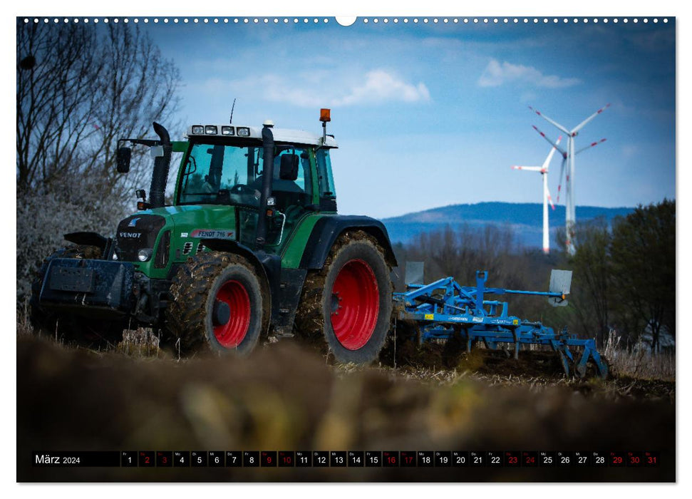 Agrartechnik (CALVENDO Premium Wandkalender 2024)