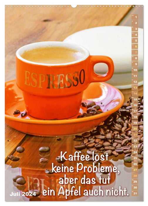 Kaffeestunde: Die Welt der Baristas (CALVENDO Premium Wandkalender 2024)