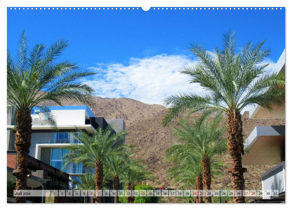 Palm Springs und Umgebung (CALVENDO Premium Wandkalender 2024)