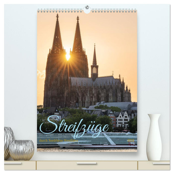 Streifzüge durch Nordrhein-Westfalen (CALVENDO Premium Wandkalender 2024)