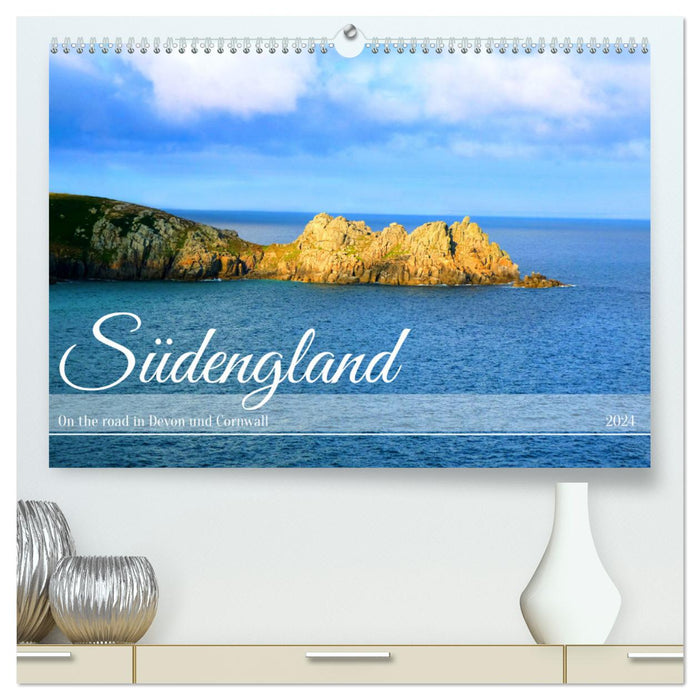 Südengland - On the road in Devon und Cornwall (CALVENDO Premium Wandkalender 2024)