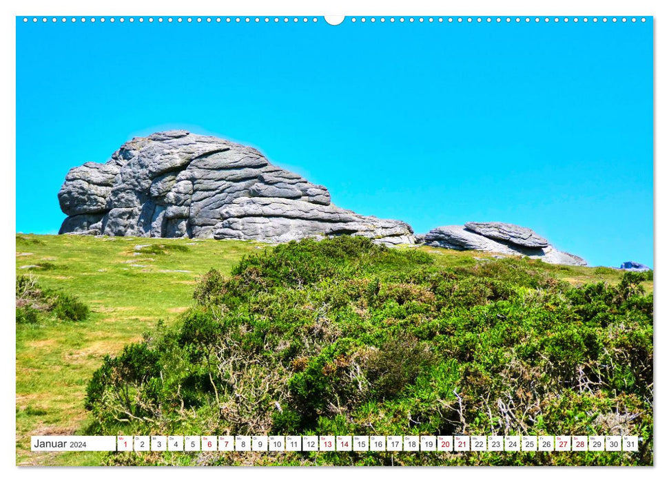 Südengland - On the road in Devon und Cornwall (CALVENDO Premium Wandkalender 2024)