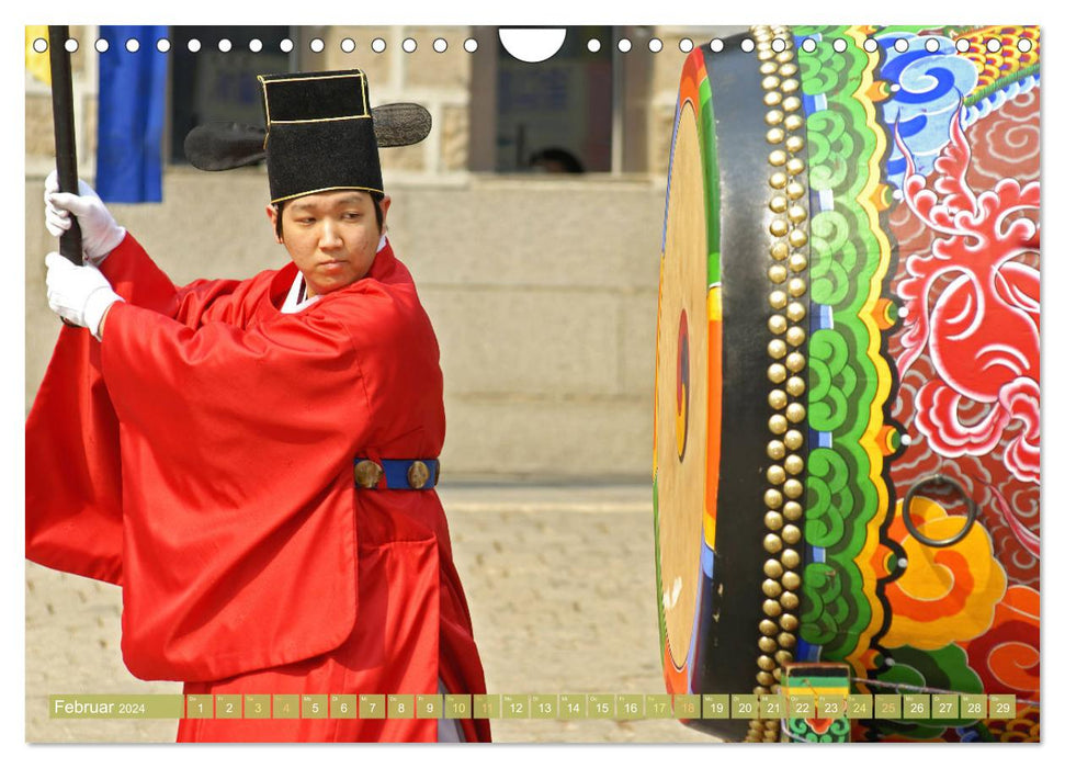 Südkorea: Zwischen gelbem und japanischem Meer (CALVENDO Wandkalender 2024)