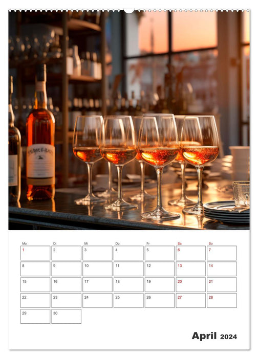 Bar- und Lounge-Atmosphäre (CALVENDO Premium Wandkalender 2024)