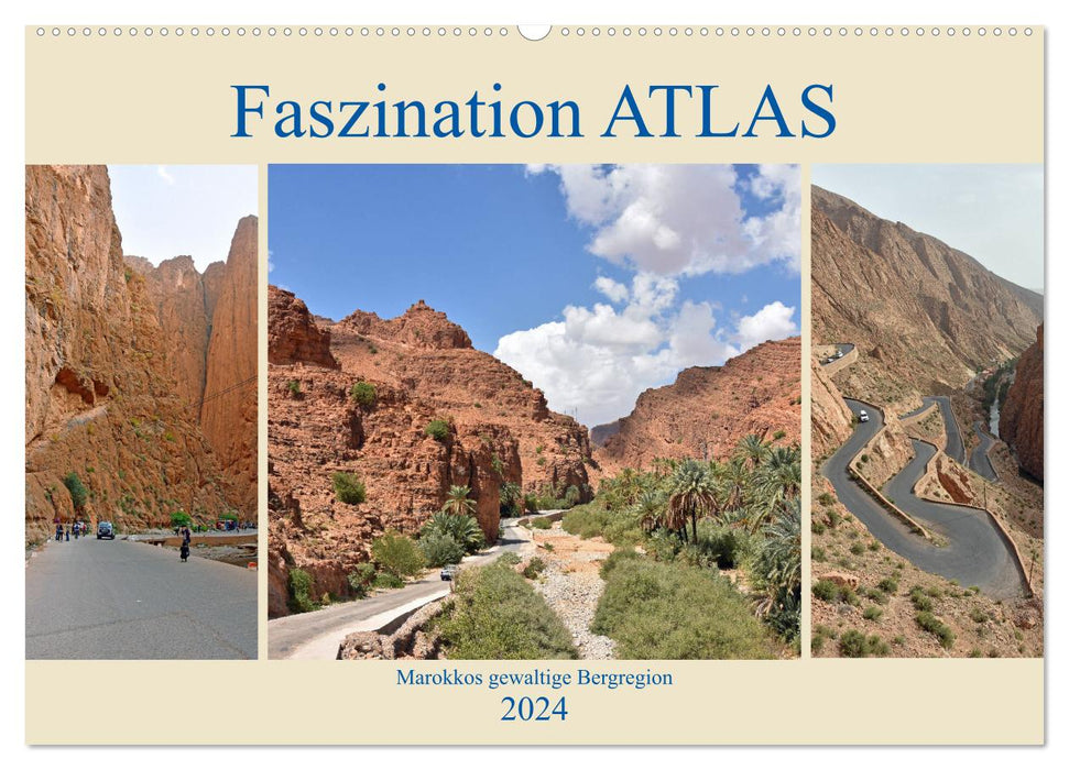 Faszination ATLAS (CALVENDO Wandkalender 2024)