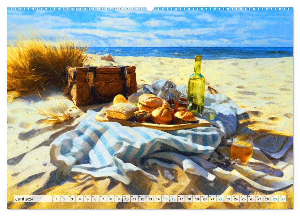 Ostsee-Geflüster - Entspannung am Meer (CALVENDO Premium Wandkalender 2024)