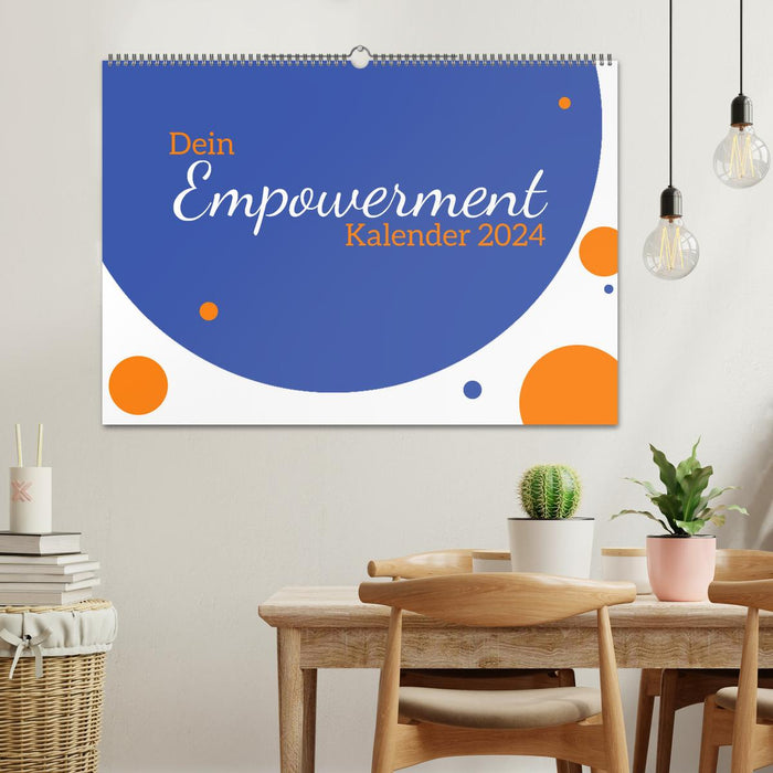 Dein Empowerment Kalender 2024 (CALVENDO Wandkalender 2024)