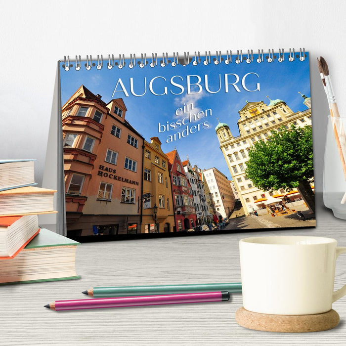 Augsburg – ein bisschen anders (CALVENDO Wandkalender 2024)