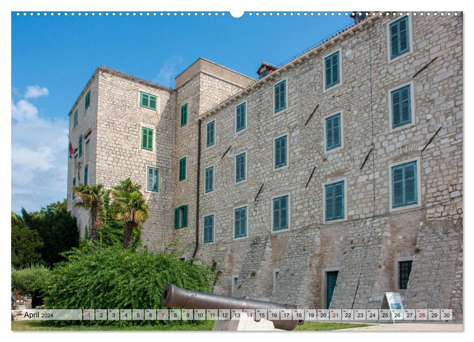 Šibenik - Mittelalterliche Metropole in Kroatien (CALVENDO Premium Wandkalender 2024)