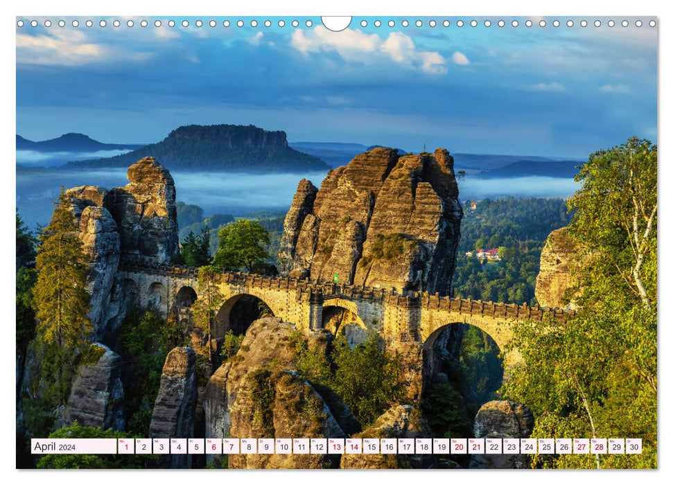 Allemagne - Destinations de voyage fantastiques (Calendrier mural CALVENDO 2024) 