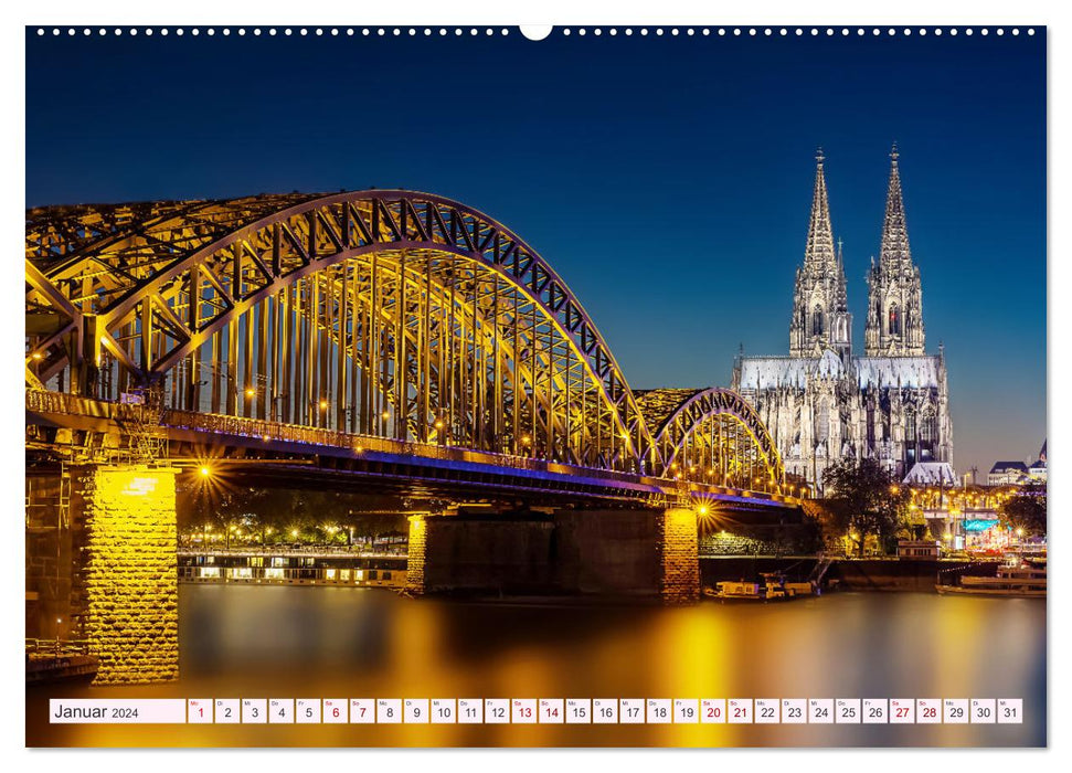 Deutschland - Traumhafte Reiseziele (CALVENDO Wandkalender 2024)