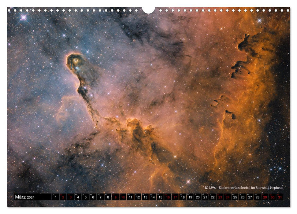 Faszination Weltraum - unendliche Weiten (CALVENDO Wandkalender 2024)