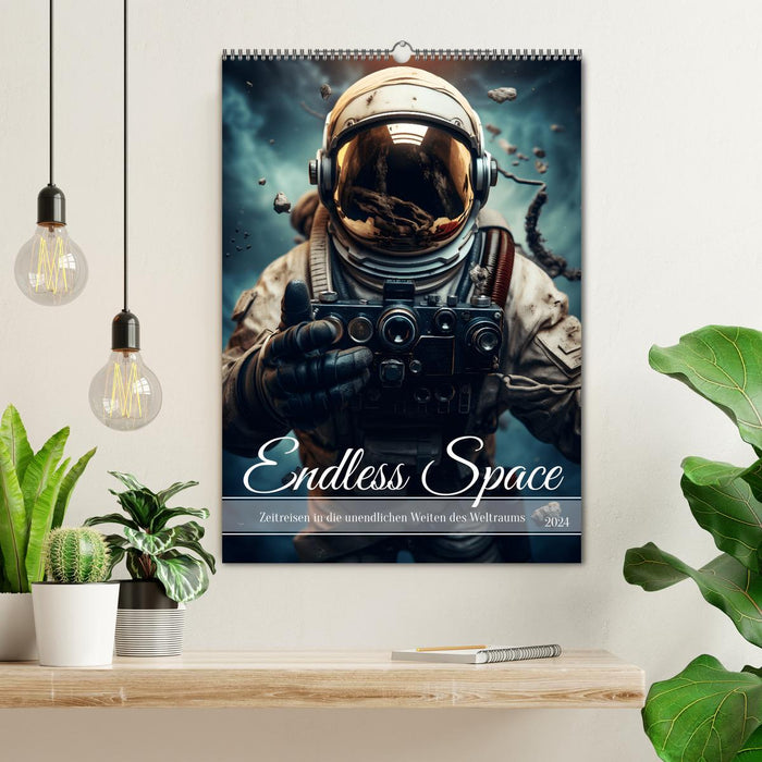 Endless Space - Zeitreisen in die unendlichen Weites des Weltraums (CALVENDO Wandkalender 2024)