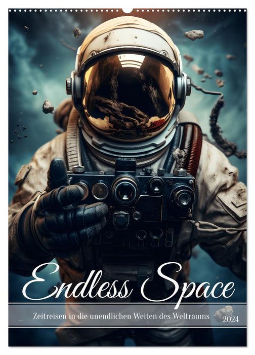 Endless Space - voyage dans le temps dans l'étendue infinie de l'espace (calendrier mural CALVENDO 2024) 