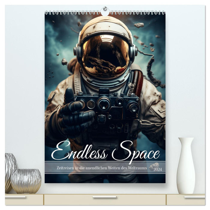 Endless Space - voyage dans le temps dans l'étendue infinie de l'espace (Calendrier mural CALVENDO Premium 2024) 