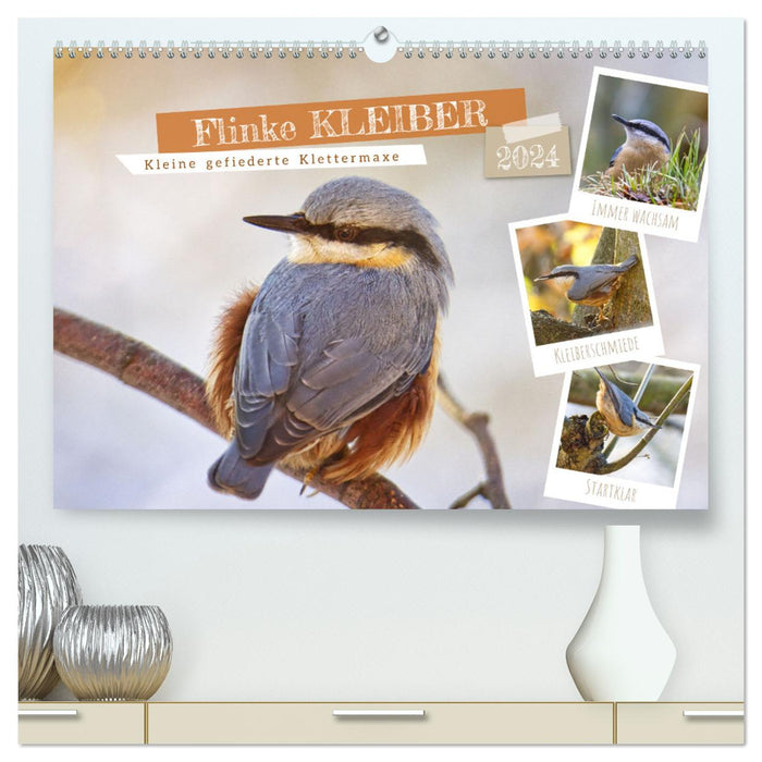 Flinke Kleiber (CALVENDO Premium Wandkalender 2024)