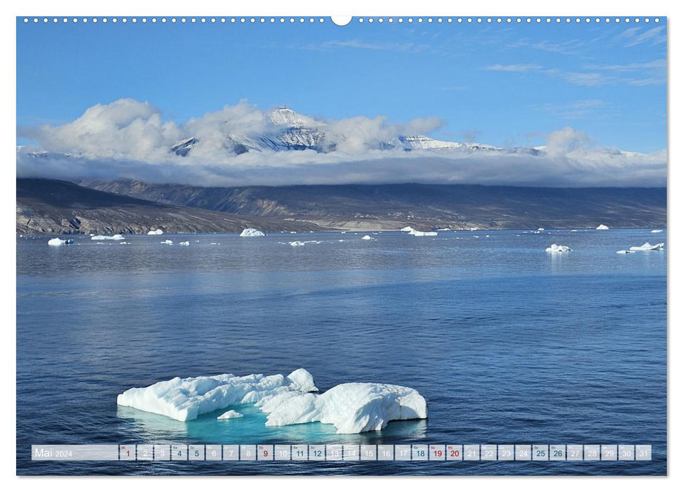 Grönland intensiv (CALVENDO Wandkalender 2024)