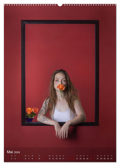 framed portraits - fine art Fotografie von Michael Allmaier (CALVENDO Wandkalender 2024)