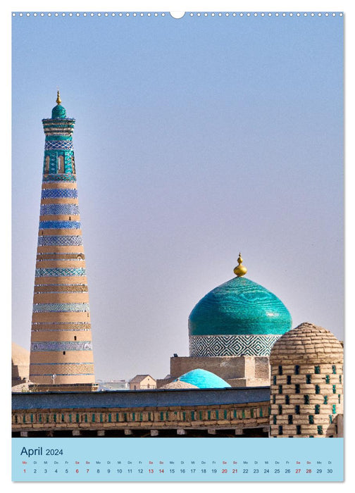 Usbekistan - Historische Architektur (CALVENDO Wandkalender 2024)