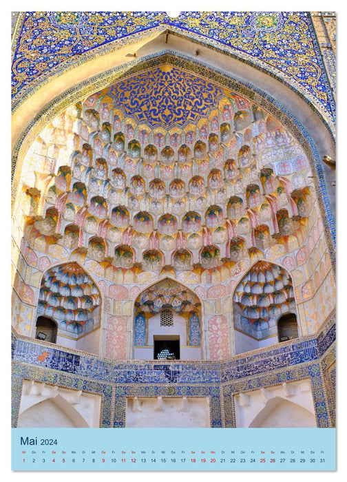 Usbekistan - Historische Architektur (CALVENDO Wandkalender 2024)