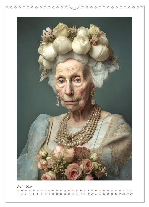 Außergewöhnliche Portraits (CALVENDO Wandkalender 2024)