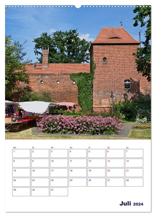 Cottbus Kleinod in der Lausitz (CALVENDO Premium Wandkalender 2024)