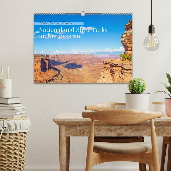 USA - National und State Parks im Nordwesten (CALVENDO Wandkalender 2024)