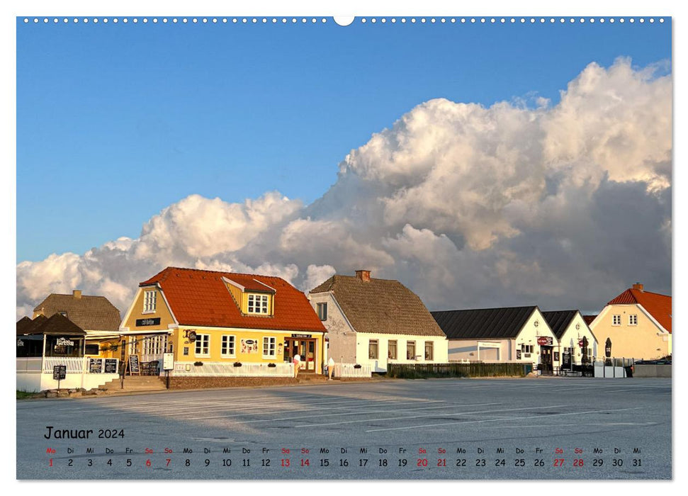 Nordjütland - Dänemarks Norden erleben (CALVENDO Premium Wandkalender 2024)