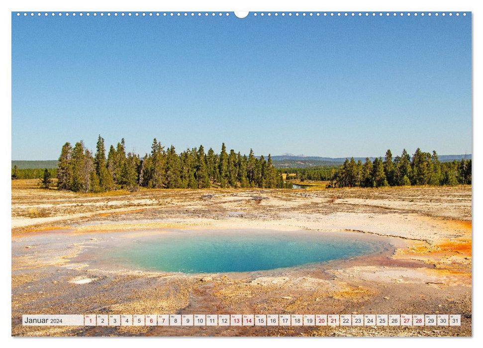 USA - National und State Parks im Nordwesten (CALVENDO Premium Wandkalender 2024)