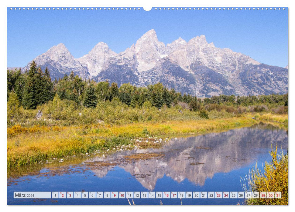 USA - National und State Parks im Nordwesten (CALVENDO Premium Wandkalender 2024)