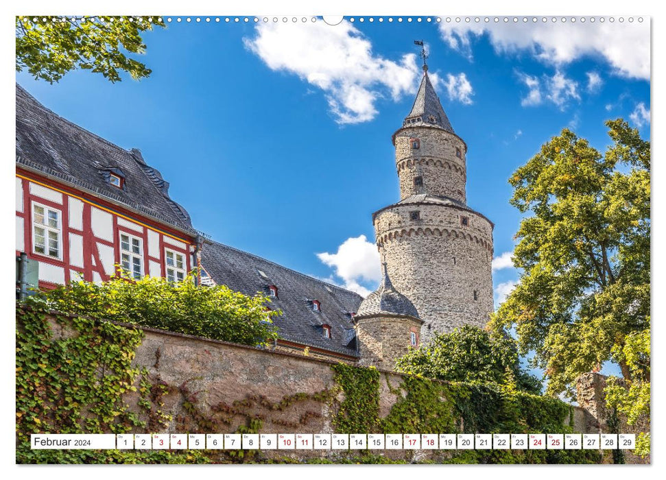 Idstein im Taunus - Ehemalige Residenzstadt der Fürsten von Nassau (CALVENDO Premium Wandkalender 2024)