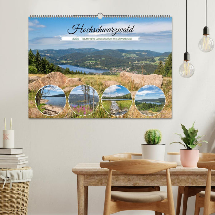 Hochschwarzwald - Traumhafte Landschaften im Schwarzwald (CALVENDO Wandkalender 2024)